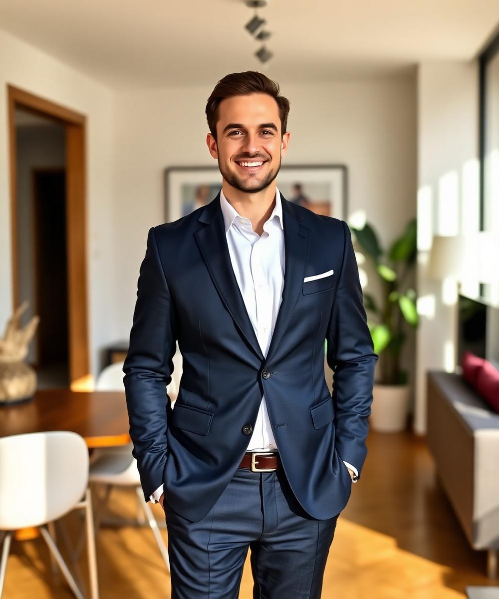 Iván, agente inmobiliario en Barcelona